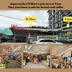 Stunning Pool & The City Studio- 1 Mrt Stop To Trx